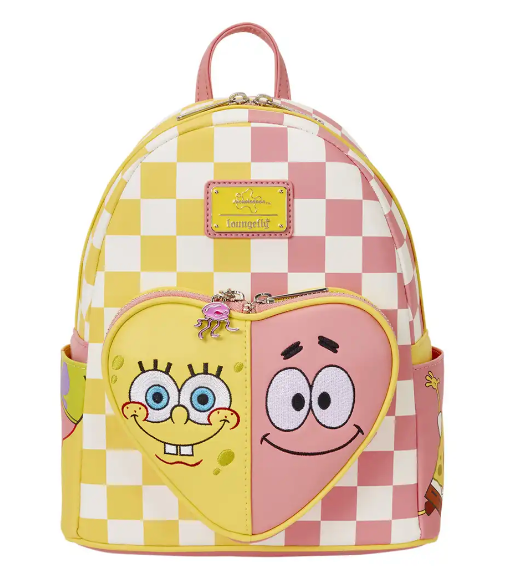 Bob Esponja Mochila Cuadros Patricio