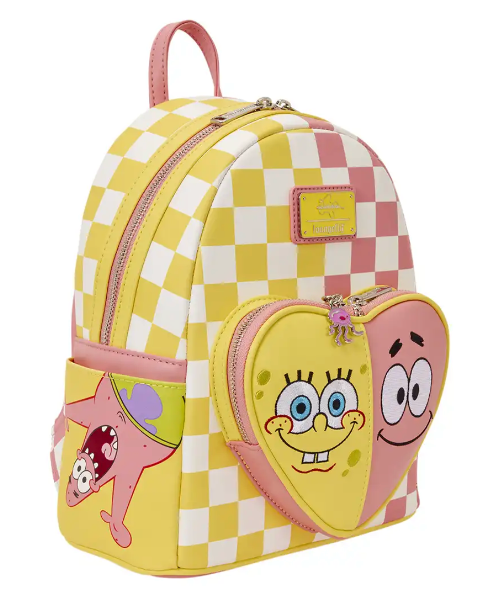 Bob Esponja Mochila Cuadros Patricio