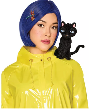Coraline Gato Peluche Hombro