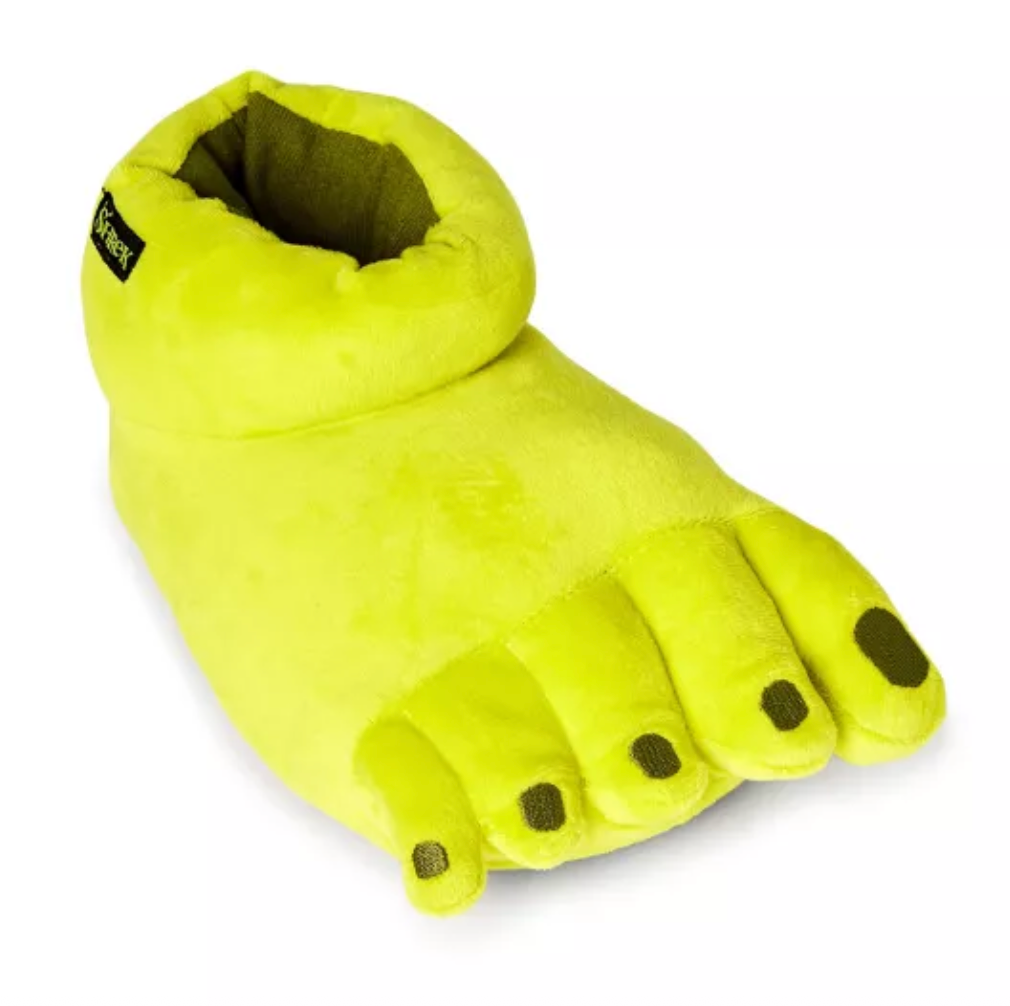 Shrek Pantunflas Pies