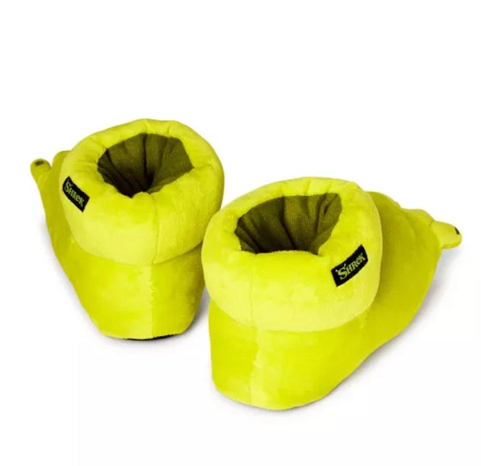 Shrek Pantunflas Pies