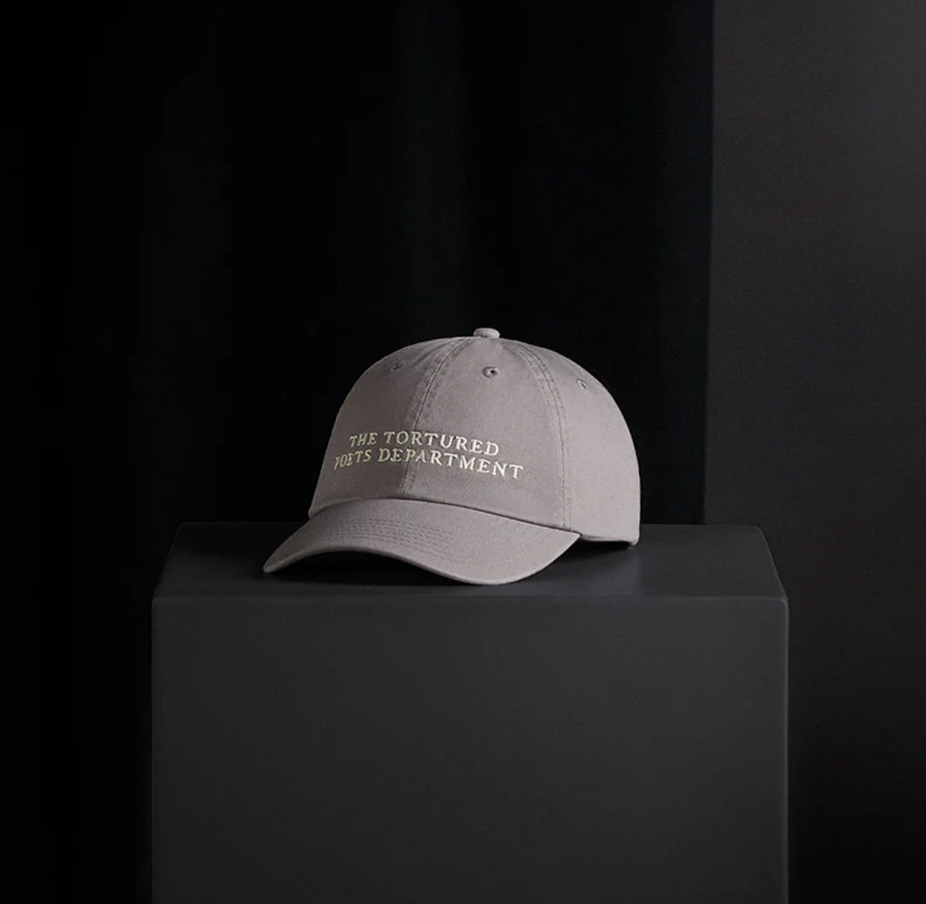 Taylor Swift THE TORTURED POETS DEPARTMENT Gorra Gris