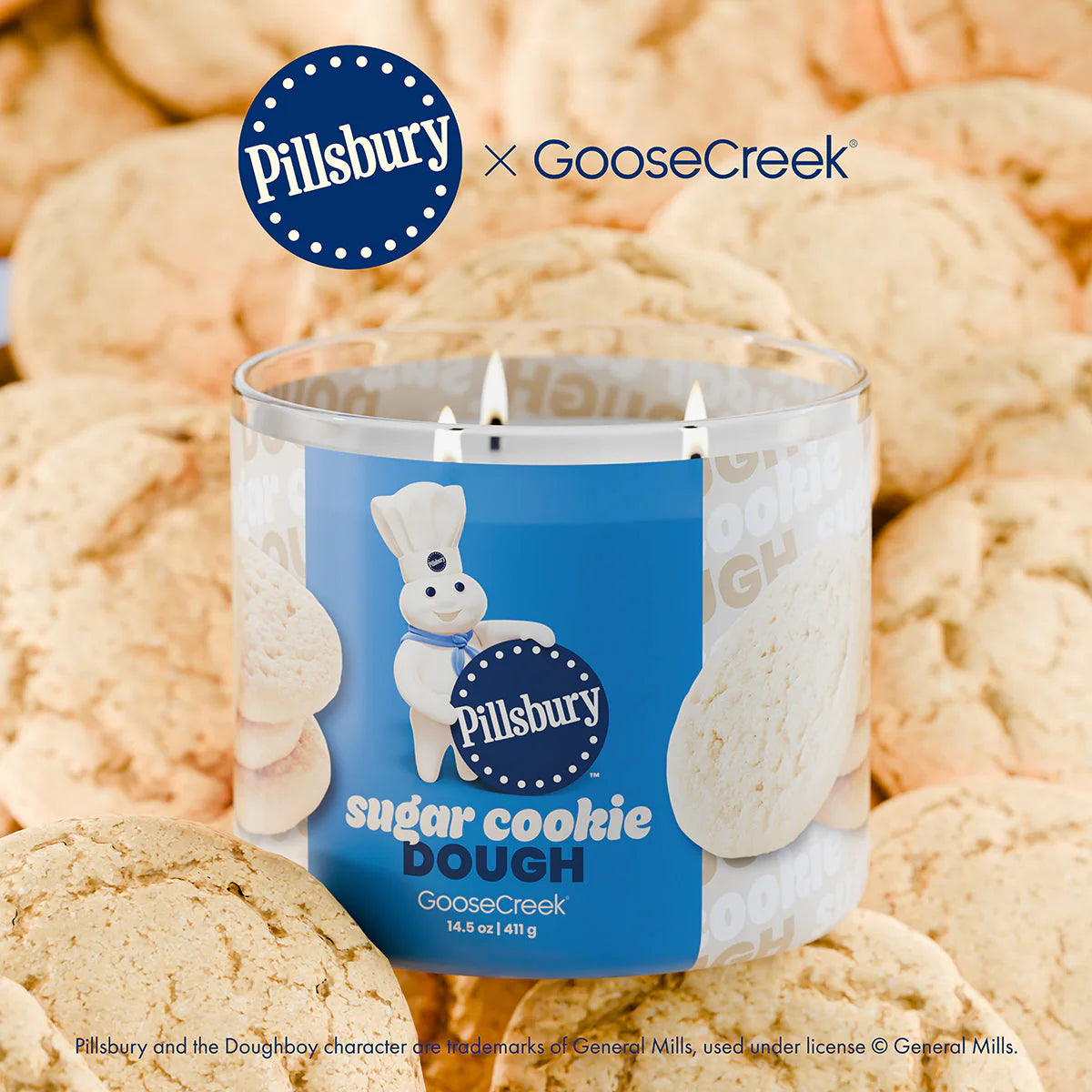 Sugar Cookie Dough Vela Aromatica Pillsbury
