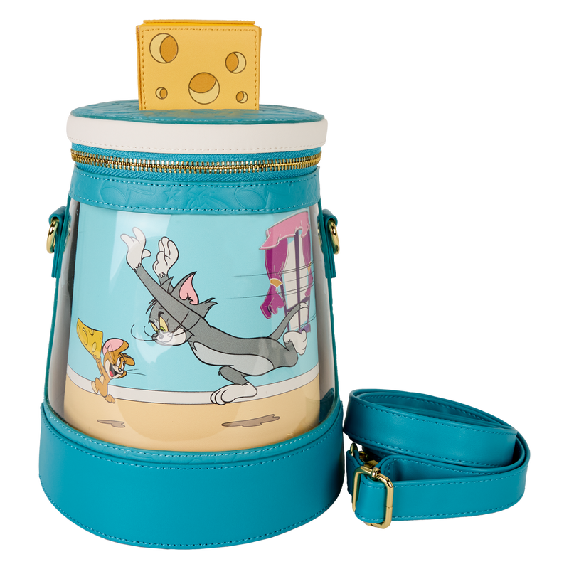 Tom & Jerry Bolsa Crossbody Queso