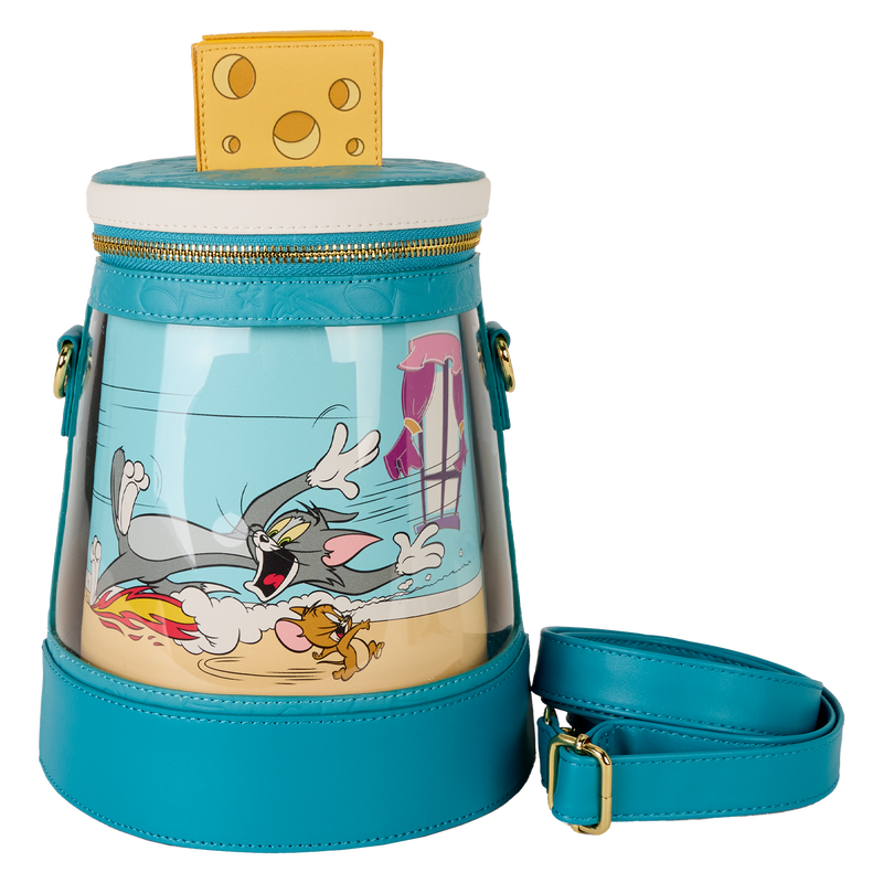 Tom & Jerry Bolsa Crossbody Queso