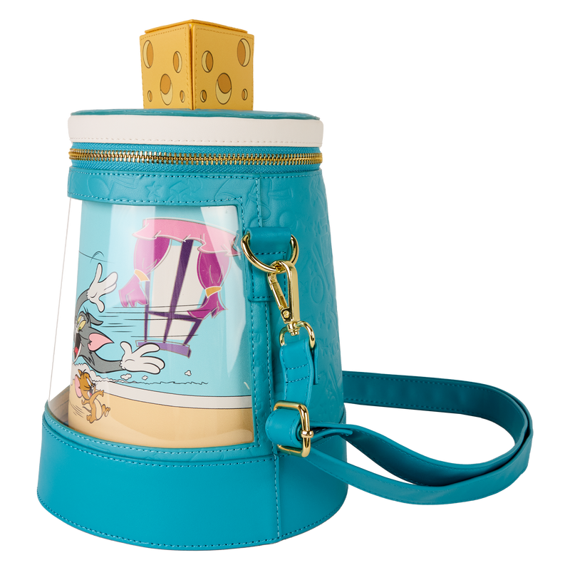 Tom & Jerry Bolsa Crossbody Queso