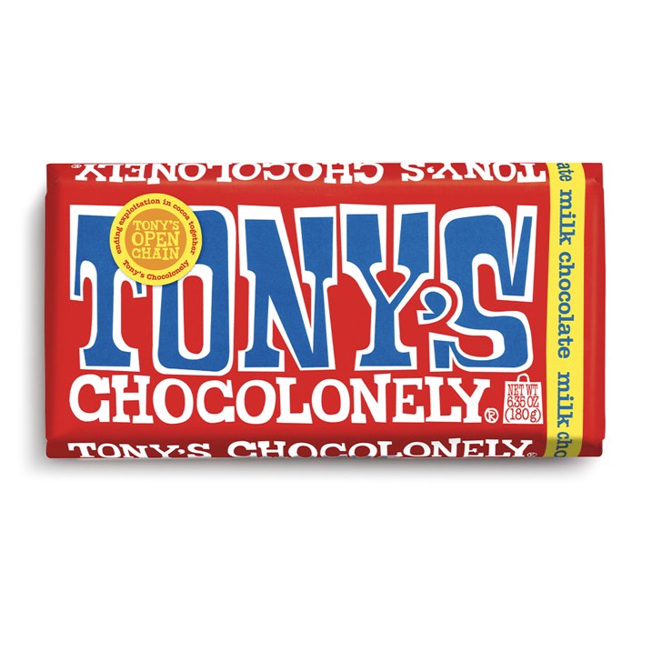 Tony's Chocolonely 32% Milk Chocolate Bar
