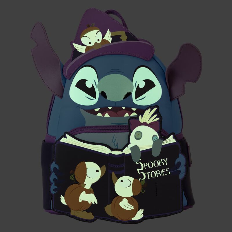 Stitch Mochila Spooky Stories Brilla Obscuridad
