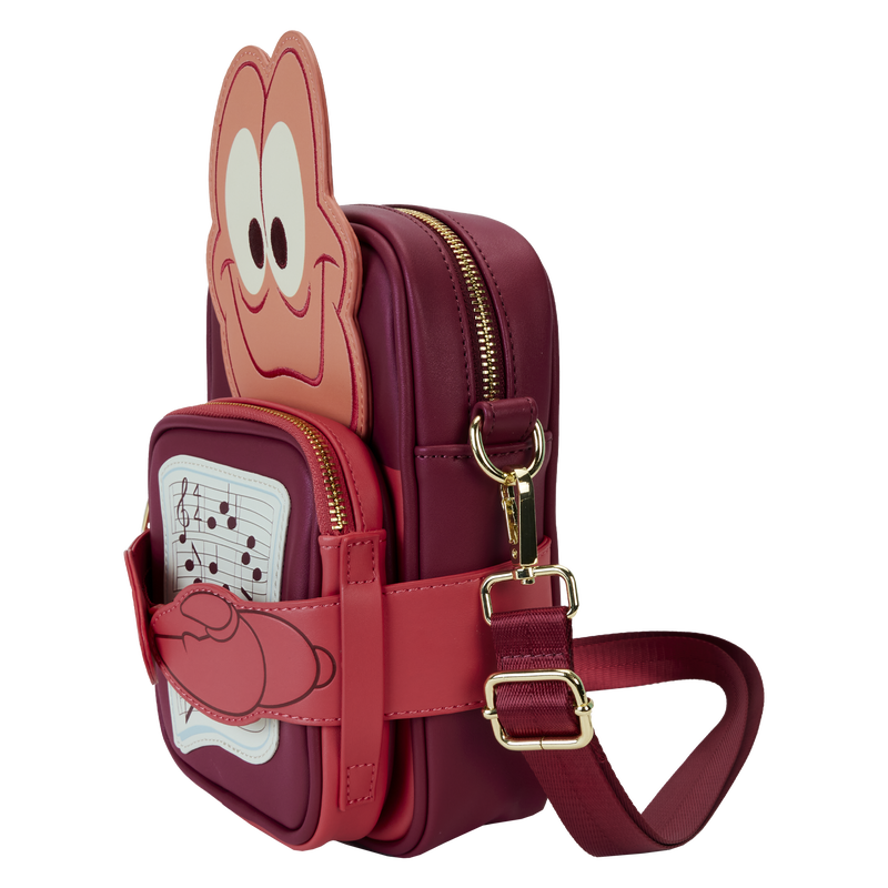 La Sirenita Ariel Bolsa Sebastian Crossbody