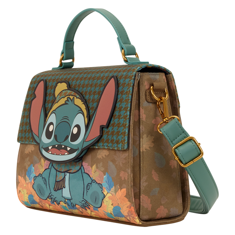 Bolsa Crossbody Lilo & Stitch Hojas Otoño
