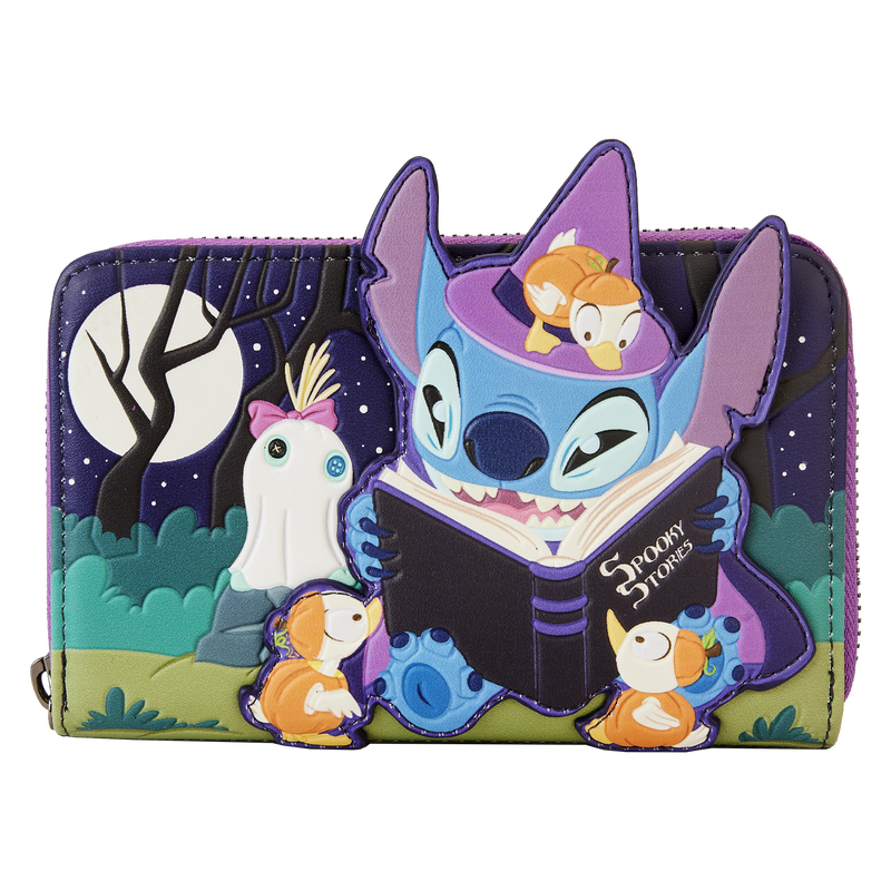 Stitch Cartera Spooky Stories Brilla Obscuridad