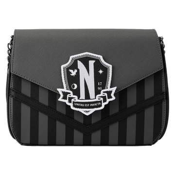 Wednesday Locos Addams Nevermore Bolsa Crossbody