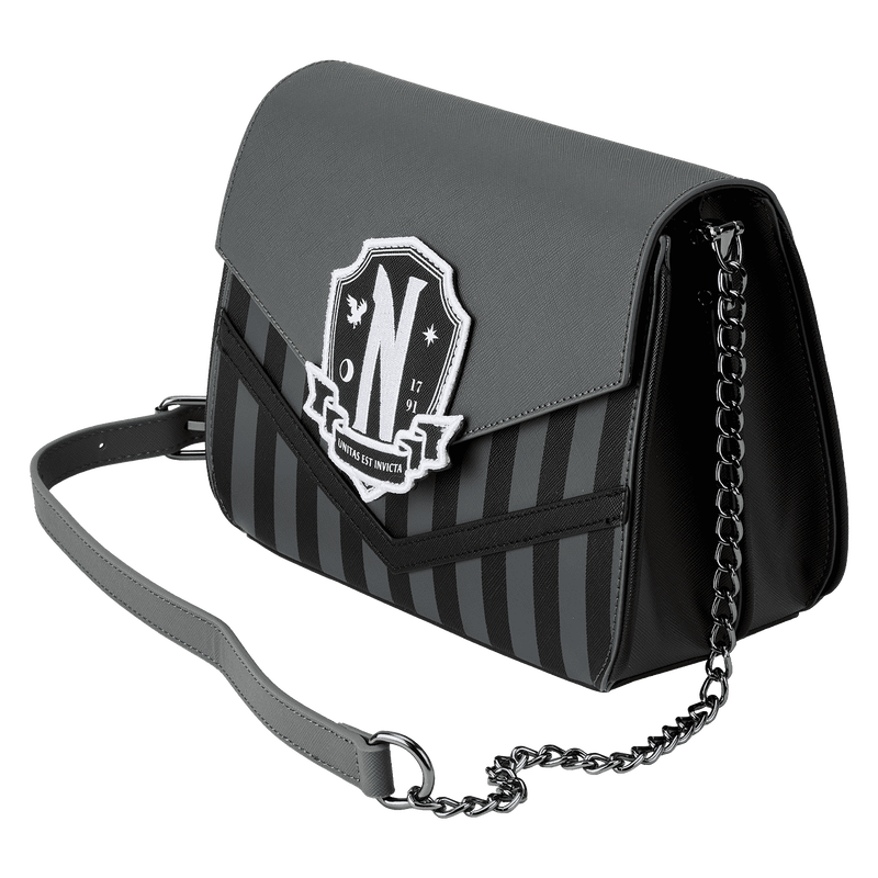 Wednesday Locos Addams Nevermore Bolsa Crossbody