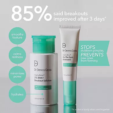 Dr. Dennis Gross Skincare Alpha Beta On The Spot Eliminator Gel para Acne con 2% de Ácido Salicílico