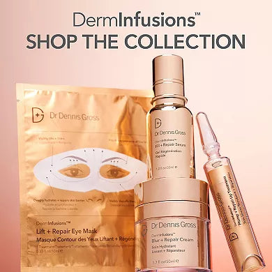 Dr. Dennis Gross Skincare Mini DermInfusions Blur + Repair Cream con Ácido Hialurónico y Péptidos