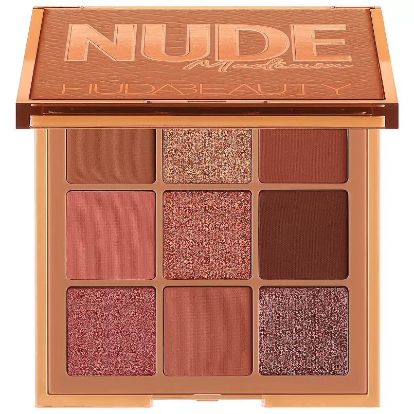 HUDA BEAUTY Paleta de Sombras Nude Obsessions Medium