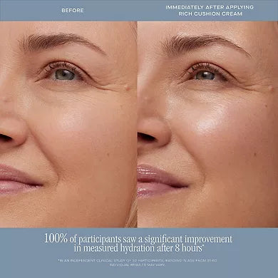 Summer Fridays Rich Cushion Cream Ultra Plumping Moisturizer Crema ultra nutritiva y rellenadora para una hidratación intensa