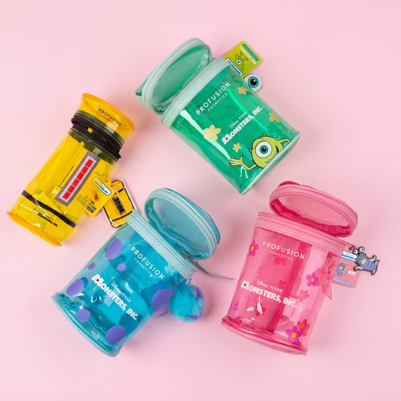 Profusion Cosmetics Monsters Inc - Mike Wazowski Cosmetics Bag + Charm