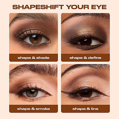 Urban Decay Naked Shaped Paleta de Maquillaje Warm-Toned para Ojos y Rostro