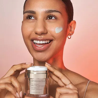 Dr. Dennis Gross Skincare Mini DermInfusions Blur + Repair Cream con Ácido Hialurónico y Péptidos