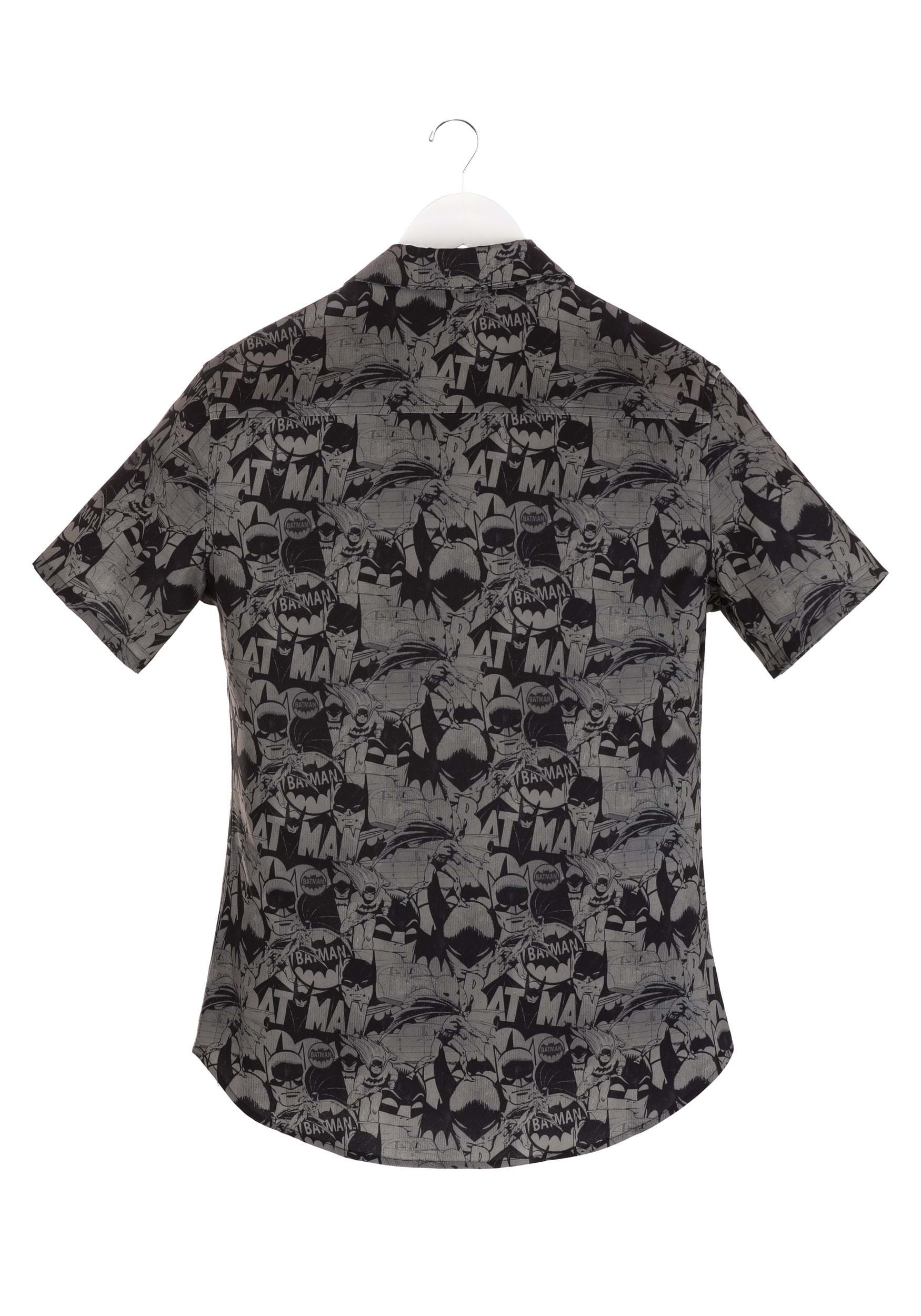 Batman Camisa Botones Comics