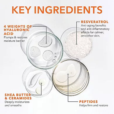 Dr. Dennis Gross Skincare Mini DermInfusions Blur + Repair Cream con Ácido Hialurónico y Péptidos