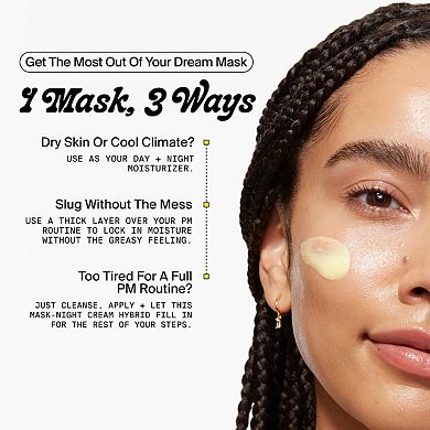 Youth To The People Mini Superberry Hydrate + Glow Dream Night Cream + Mask with Vitamin C