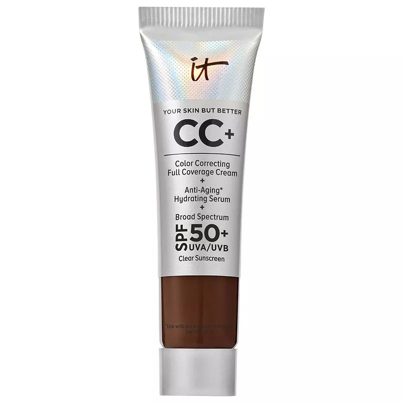 IT Cosmetics CC+ Cream Base de Maquillaje de Cobertura Total con Corrección de Color y SPF 50+