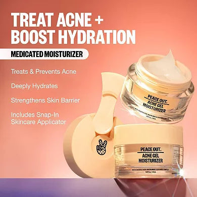 Peace Out 2% Salicylic Acid Acne Gel Moisturizer