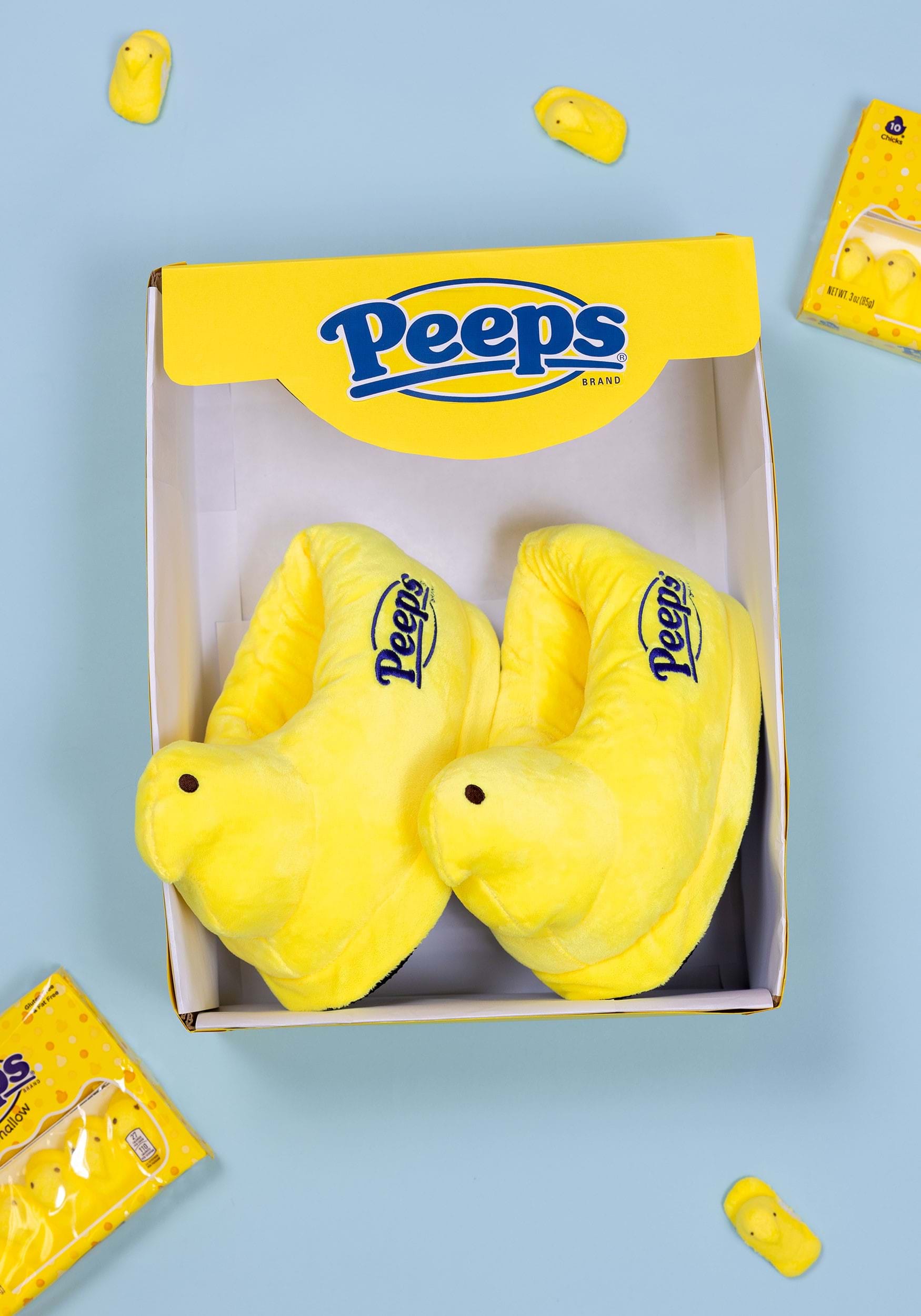 Easter Peeps Pantunflas Pollito