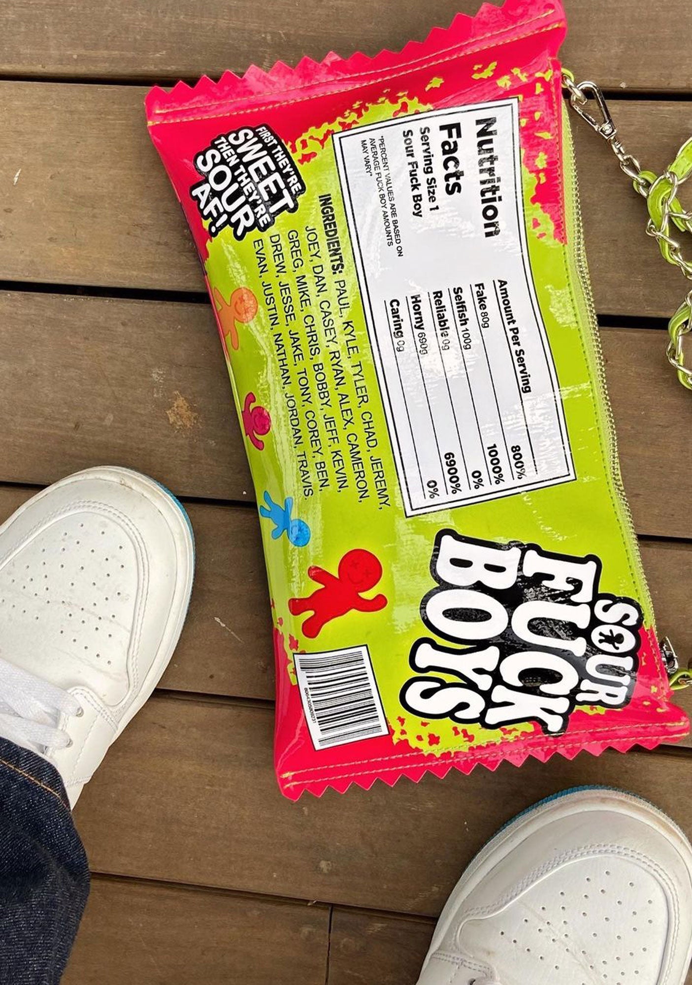 Dulces Acidos Bolsa Crossbody Sour Patch