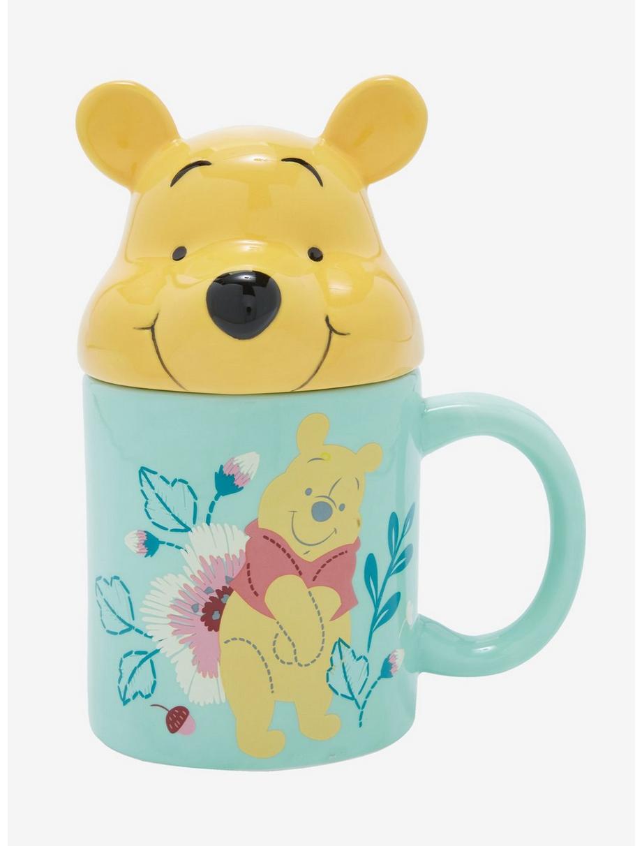 Winnie Pooh Taza Rostro Tapadera