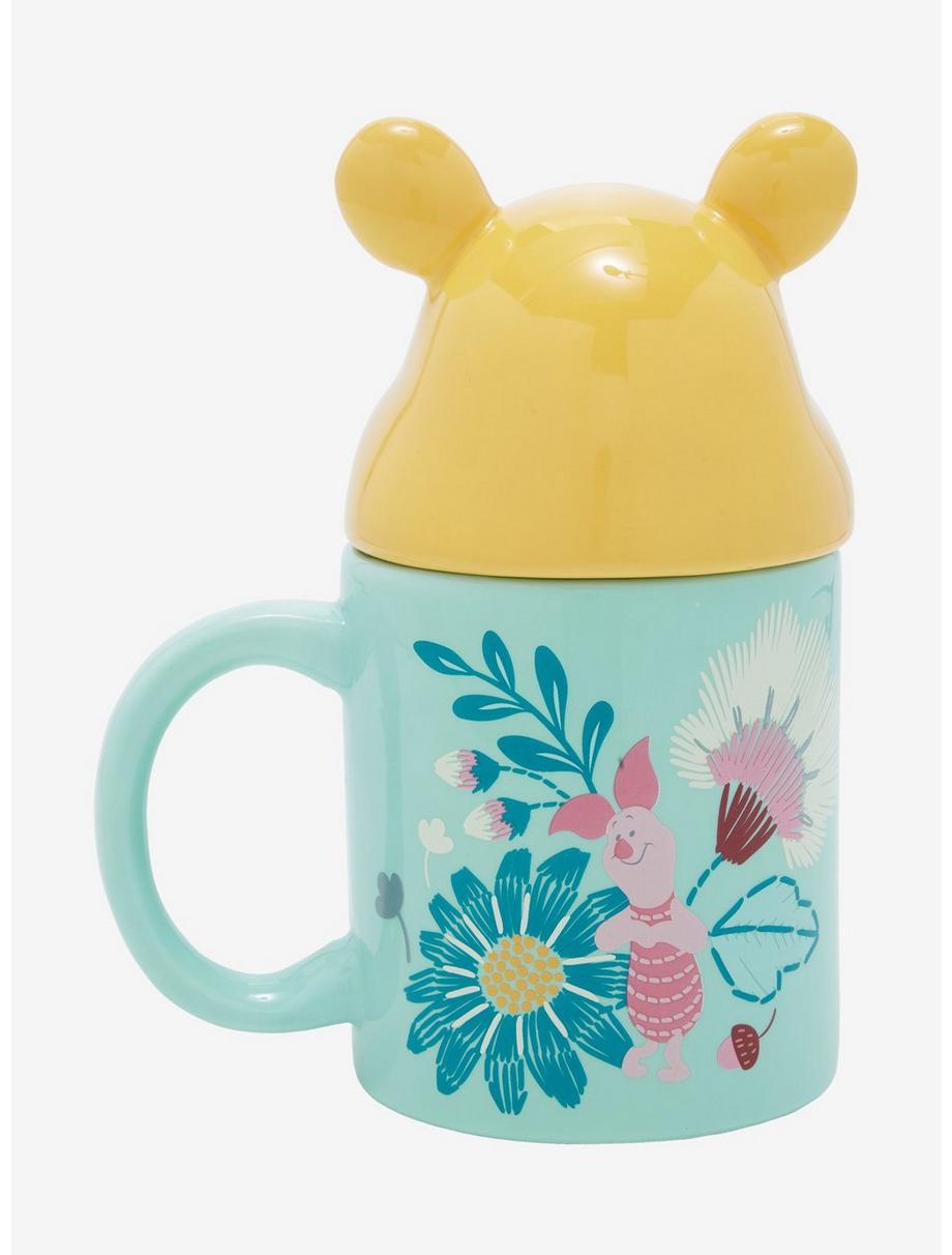 Winnie Pooh Taza Rostro Tapadera