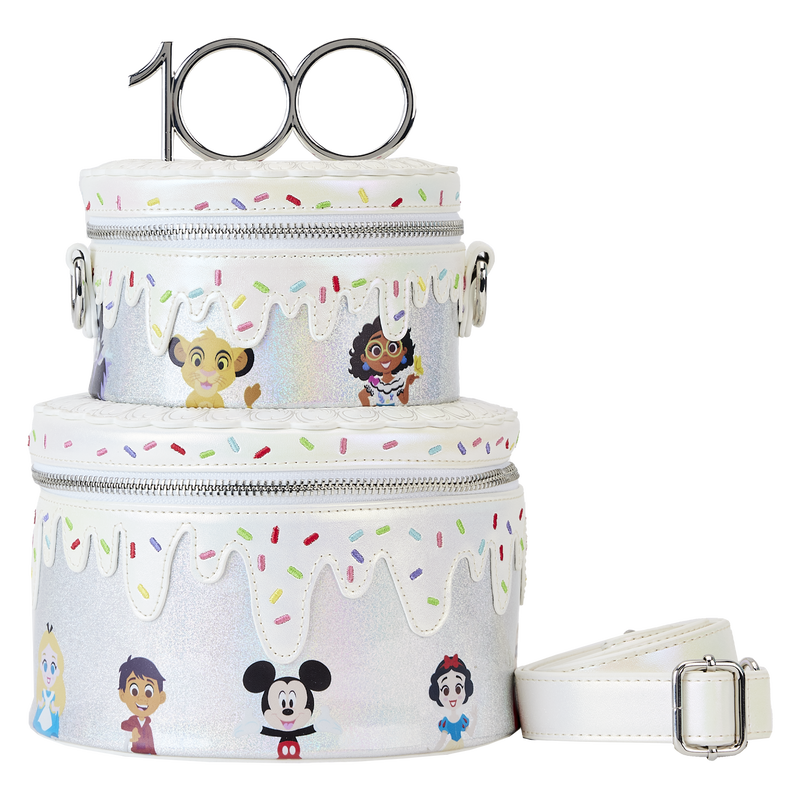 Mochila Disney Aniversario 100 Pastel