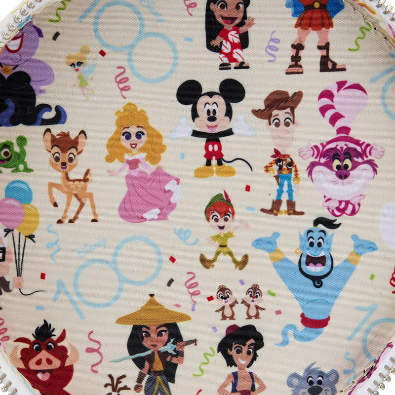 Mochila Disney Aniversario 100 Pastel