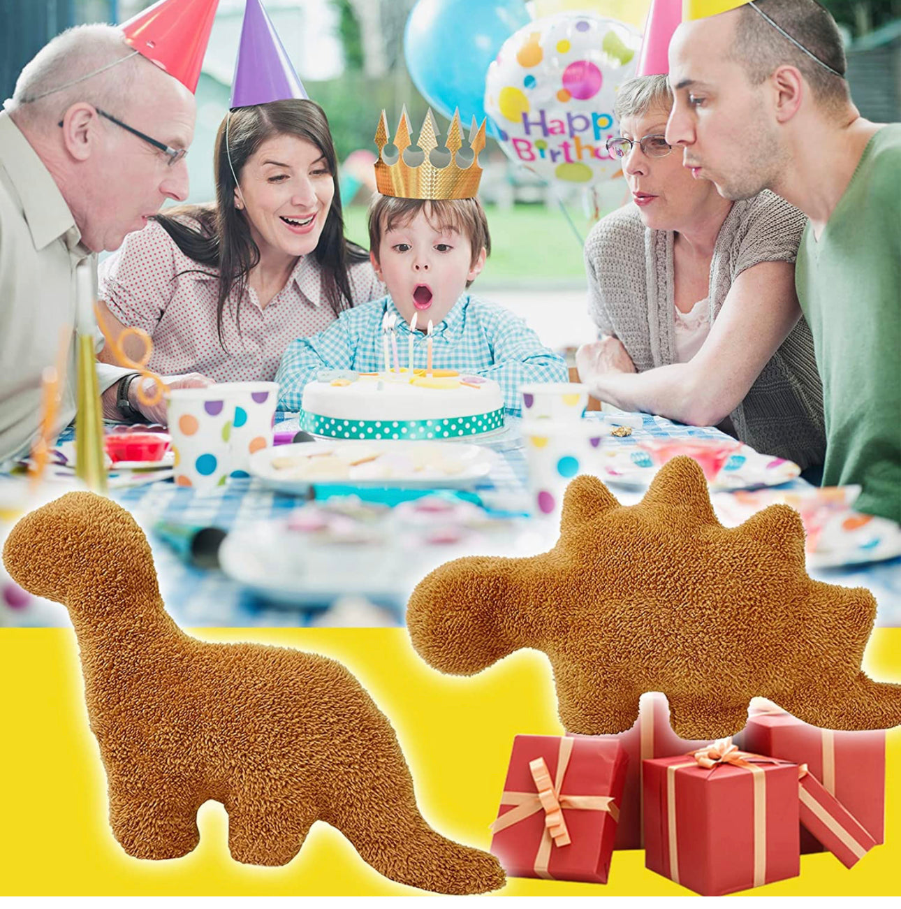 Peluche Nugget Dinosaurio Set