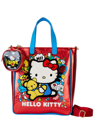 Hello Kitty Bolsa 50th Aniversario Metalica Tote