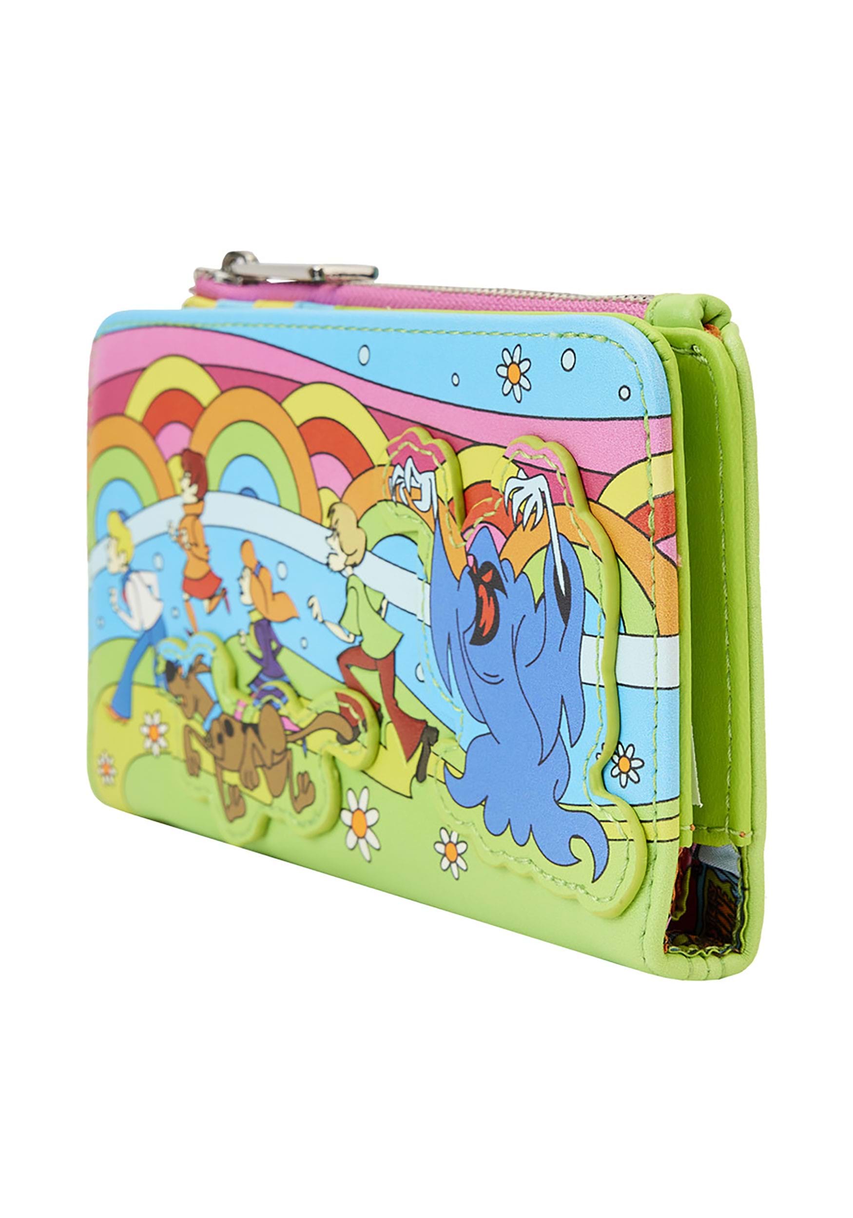 Scooby Doo Cartera Psychedelic Monster Brilla Obscuridad