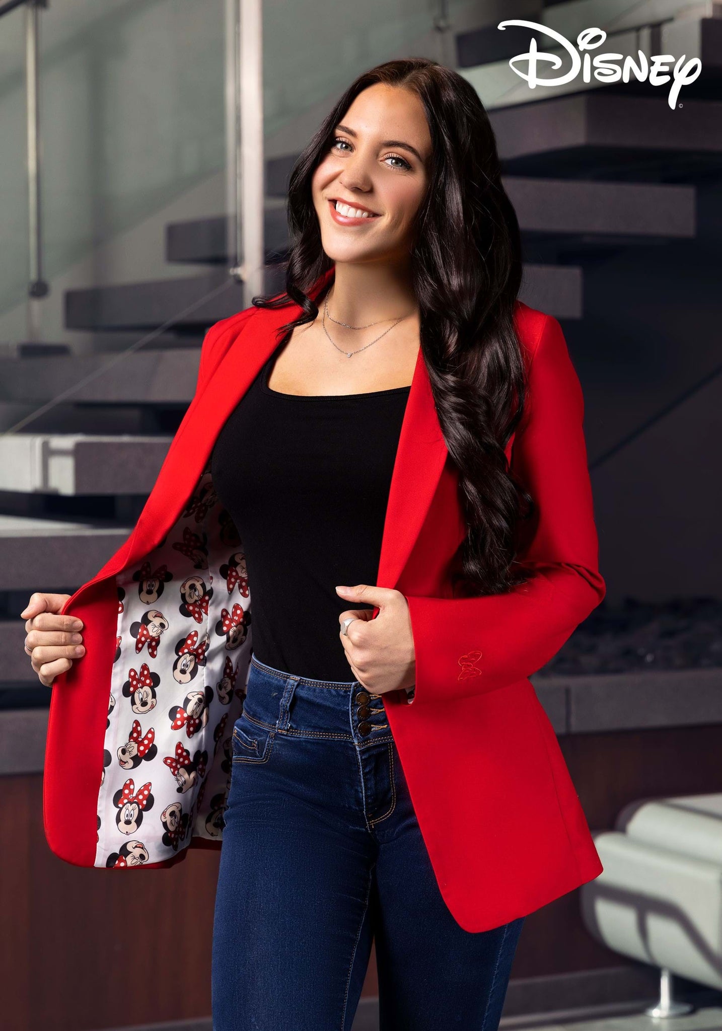 Minnie Mouse Blazer Icono Saco