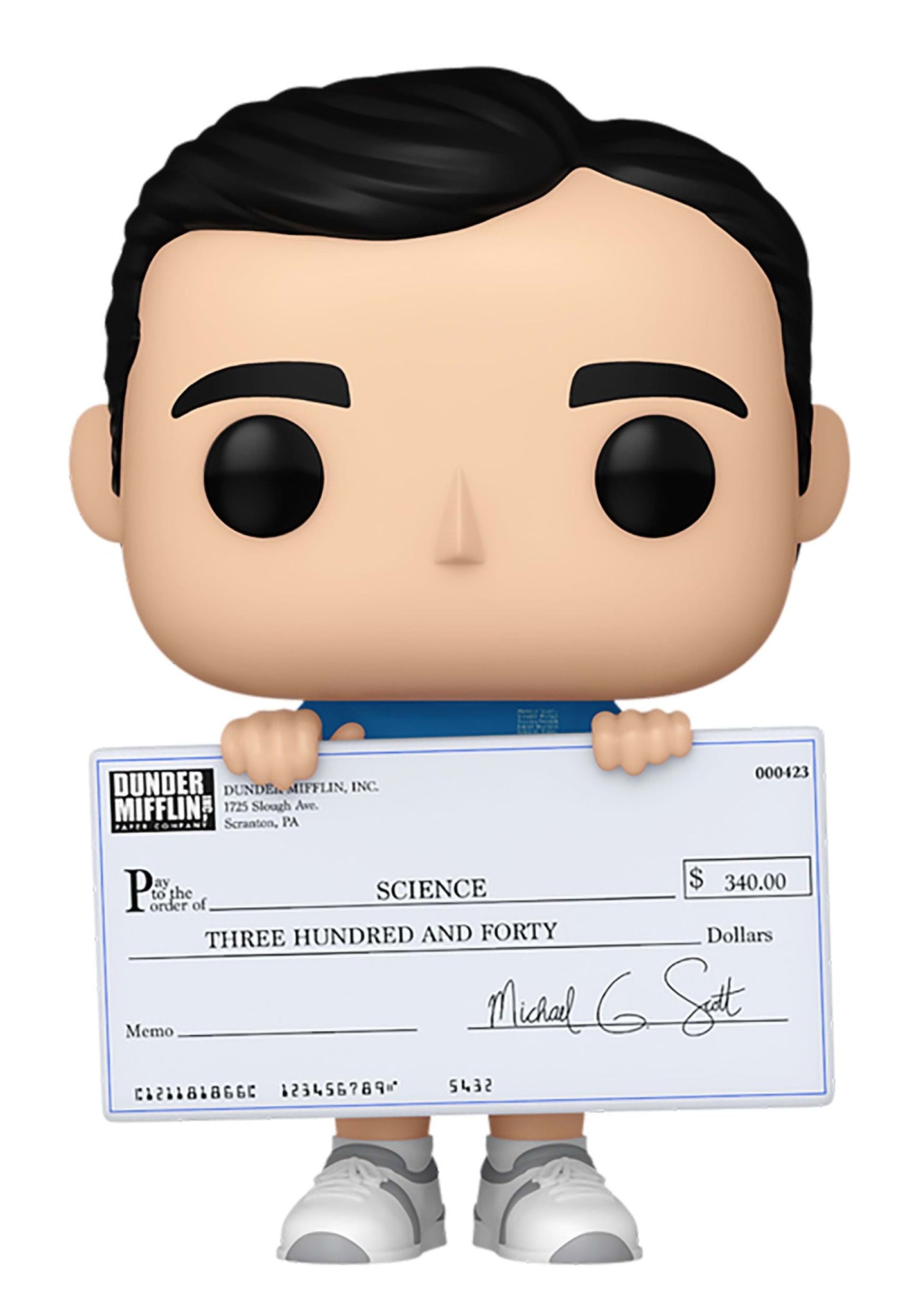 The Office - Michael with Check Funko Michael Con Cheque