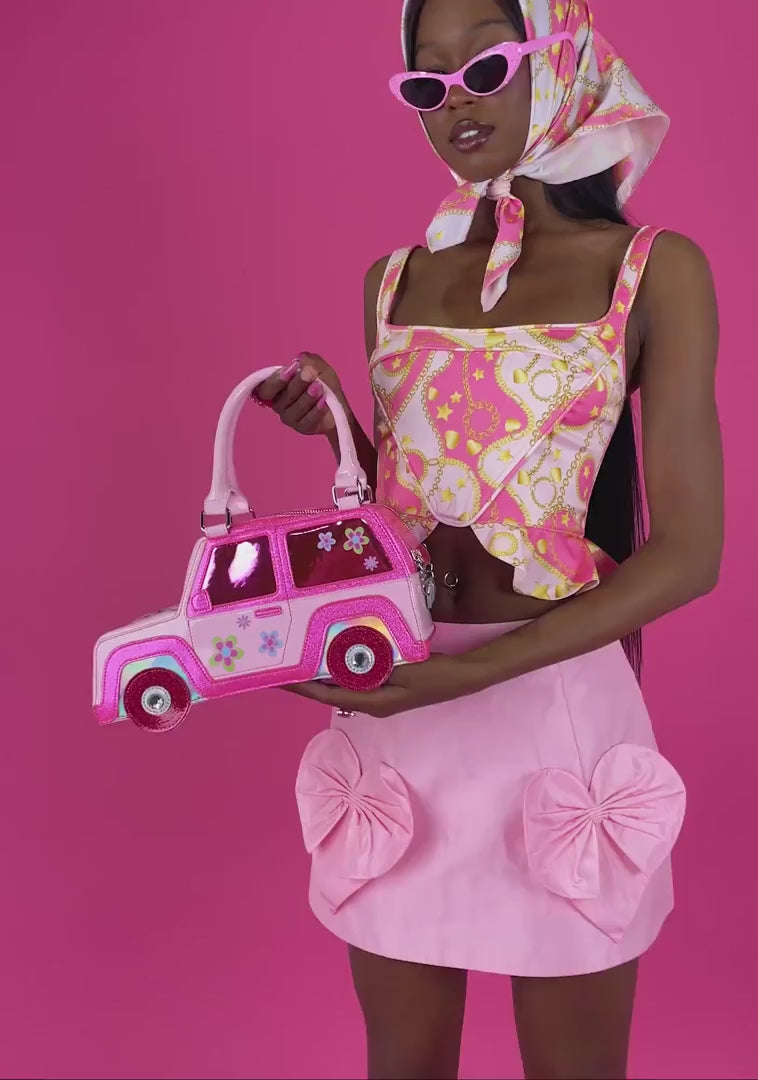 Let's Go Party Bolsa Crossbody Jeep Carro