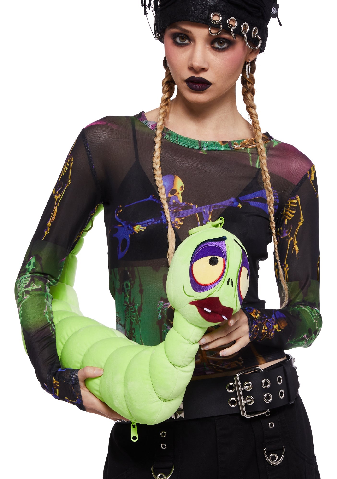 Cadaver De La Novia Bolsa Gusano Bolso Lucky Larva