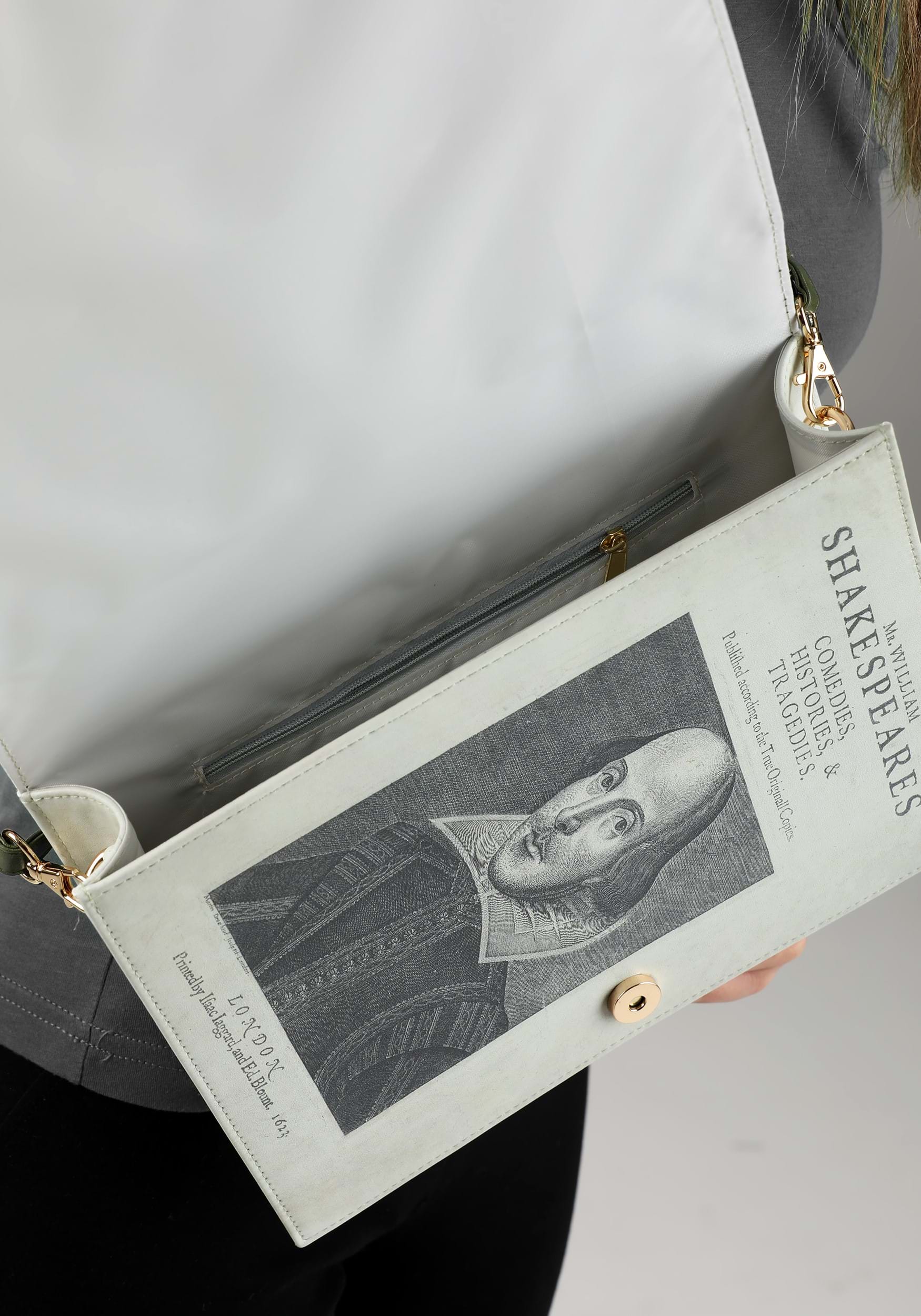 Bolsa Shakespeare Crossbody Libro