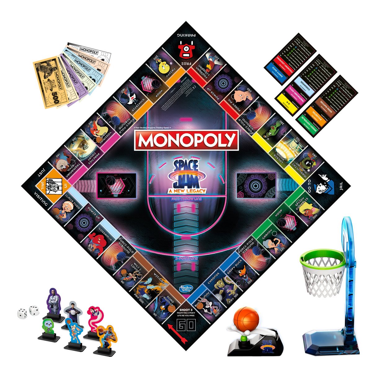 Space Jam Looney Tunes Monopolio Monopoly