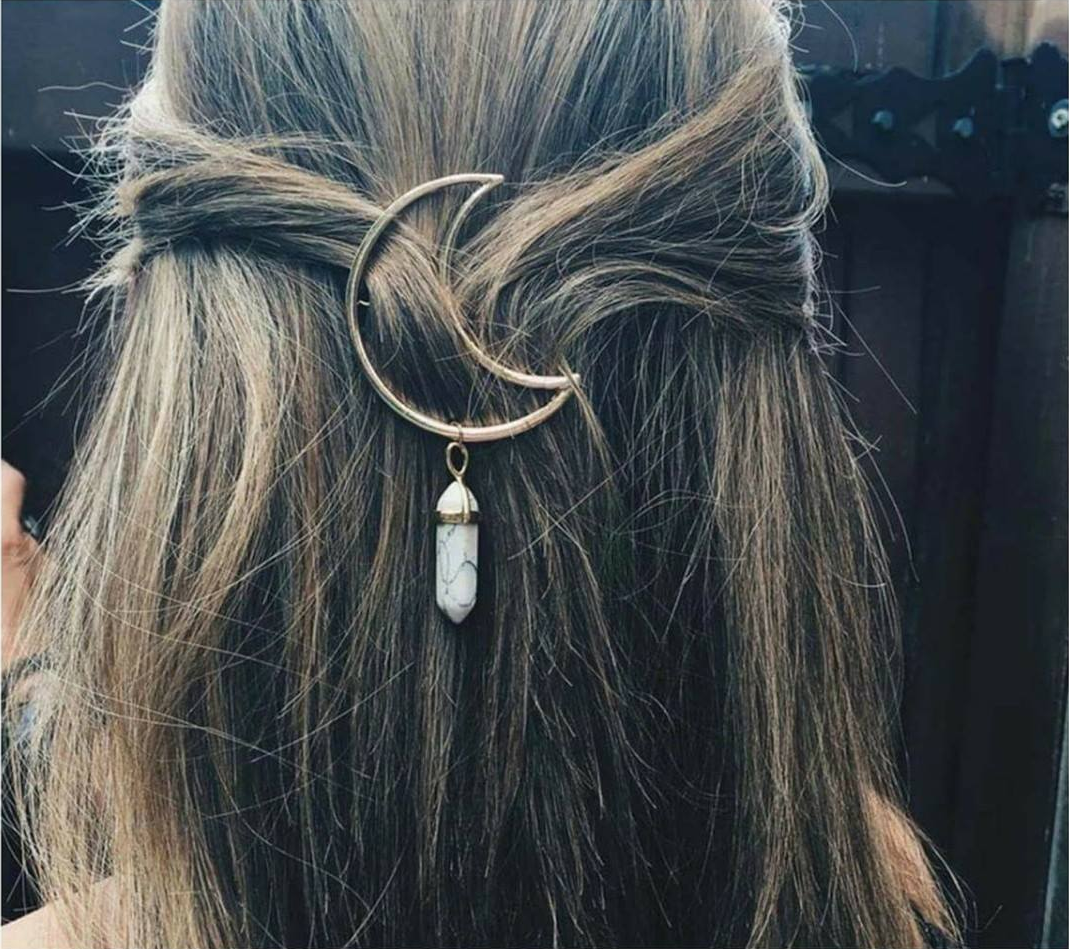 Broche para el Cabello de Luna