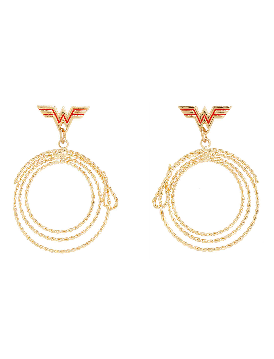 Wonder Woman Set De Aretes Mujer Maravilla