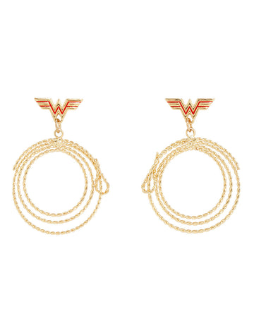 Wonder Woman Set De Aretes Mujer Maravilla