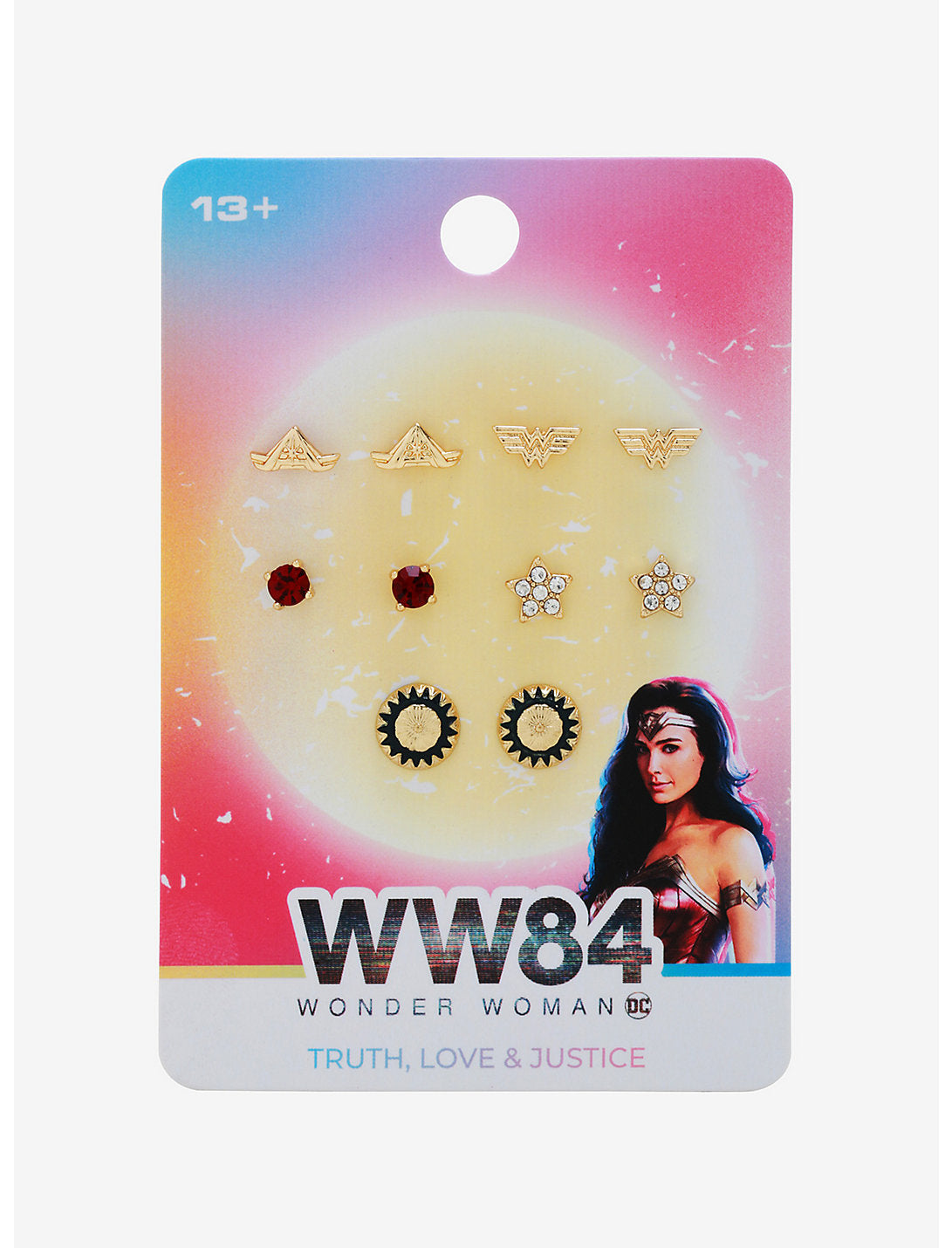DC Comics Mujer Maravilla Set De Aretes