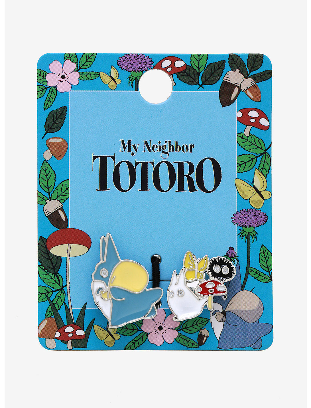 Estudio Ghibli Anillo Totoro Flores