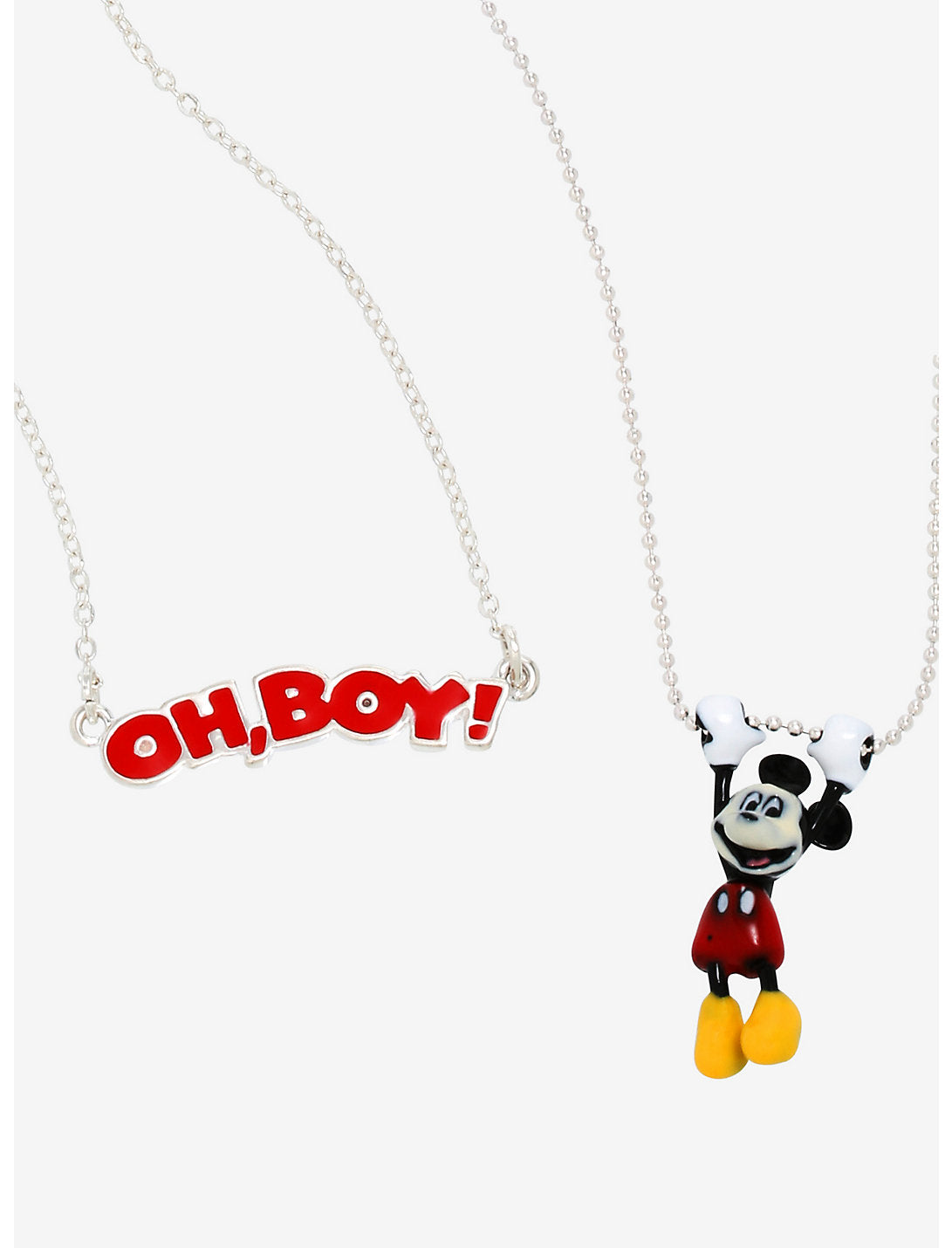 Mickey Mouse Set De Collares Oh Boy